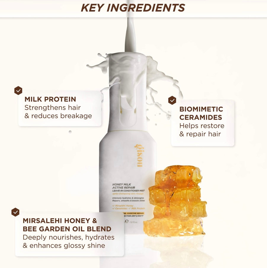 Gisou- Honey Milk Active Repair Leave In Conditioner Mist