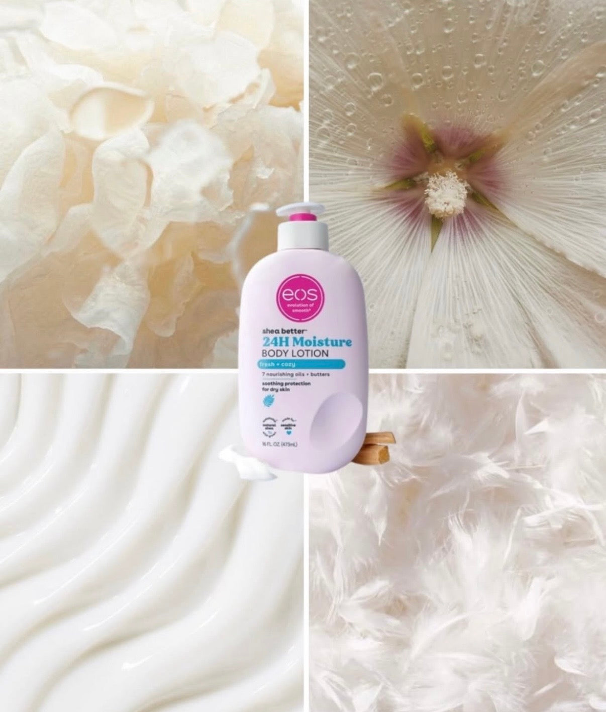 eos- Shea Better 24HR Moisture Body Lotion