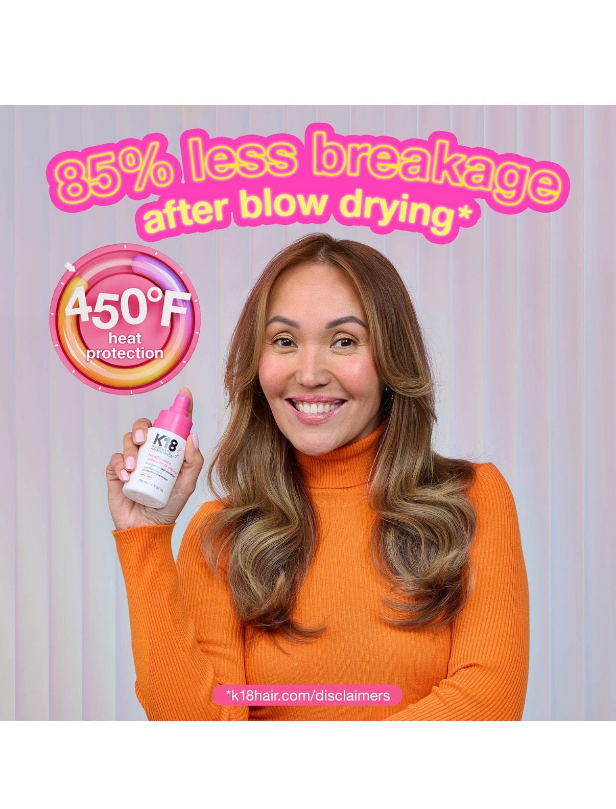 K18- HeatBounce™ Leave-In Conditioner Heat Protectant