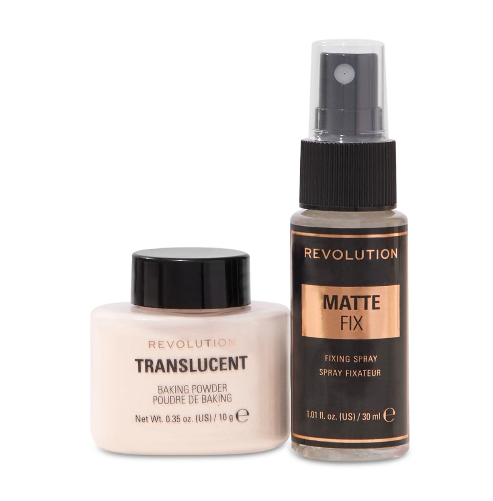 Revolution- Revolution Mini Matte Heroes Makeup Setting Duo