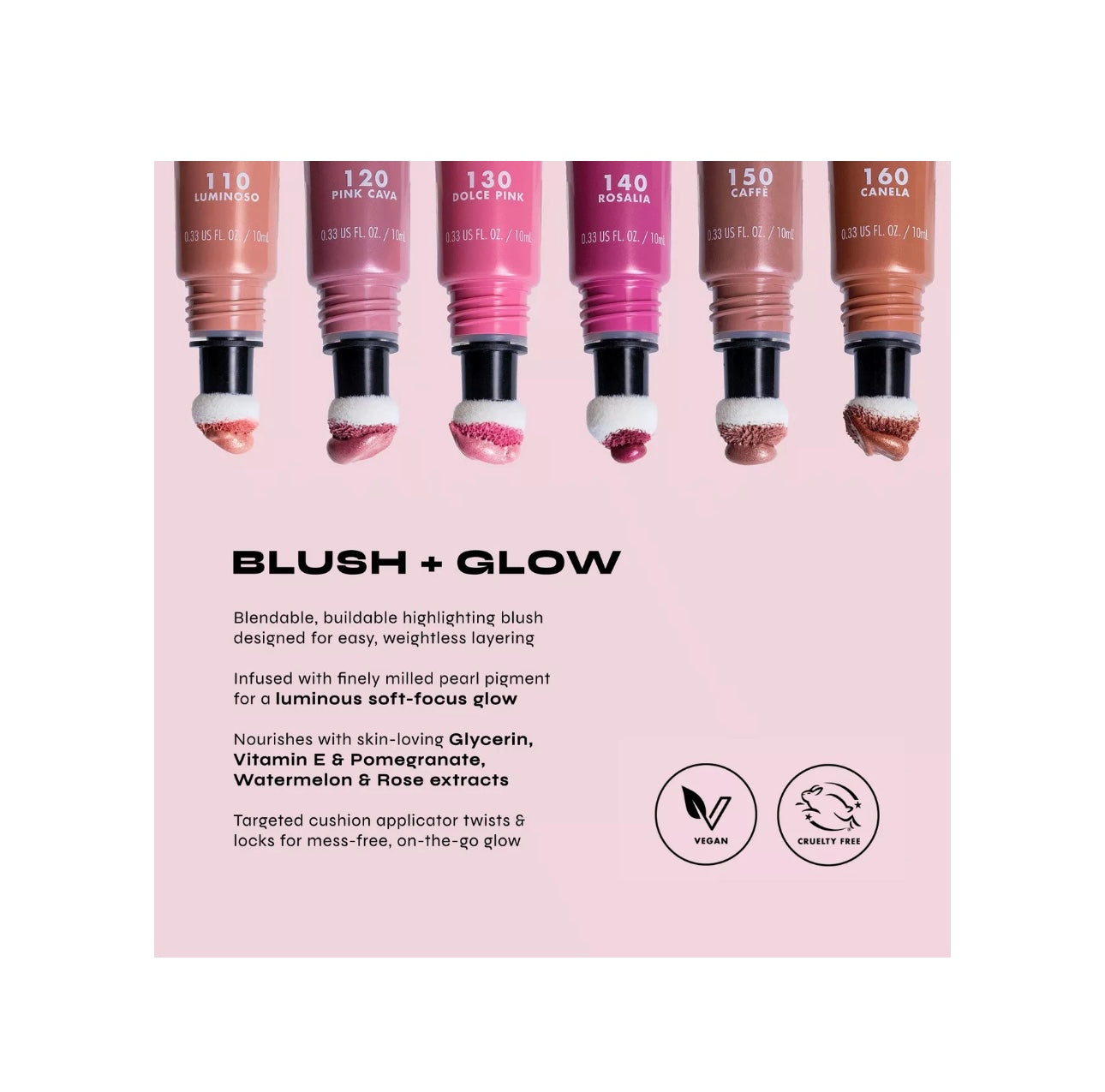 Milani- Cheek Kiss Liquid Blush + Glow