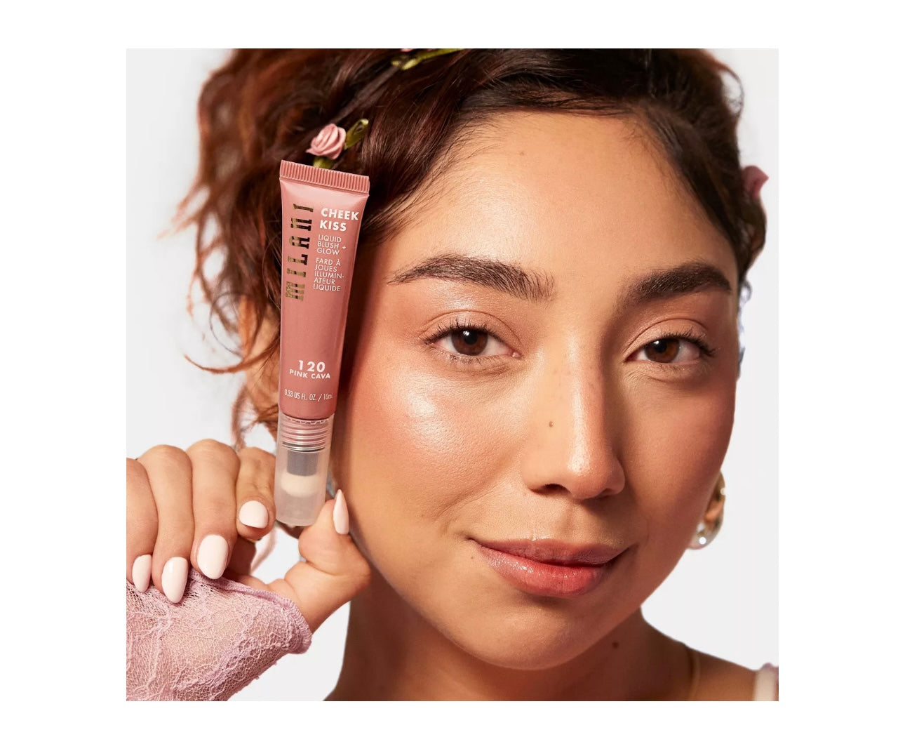 Milani- Cheek Kiss Liquid Blush + Glow