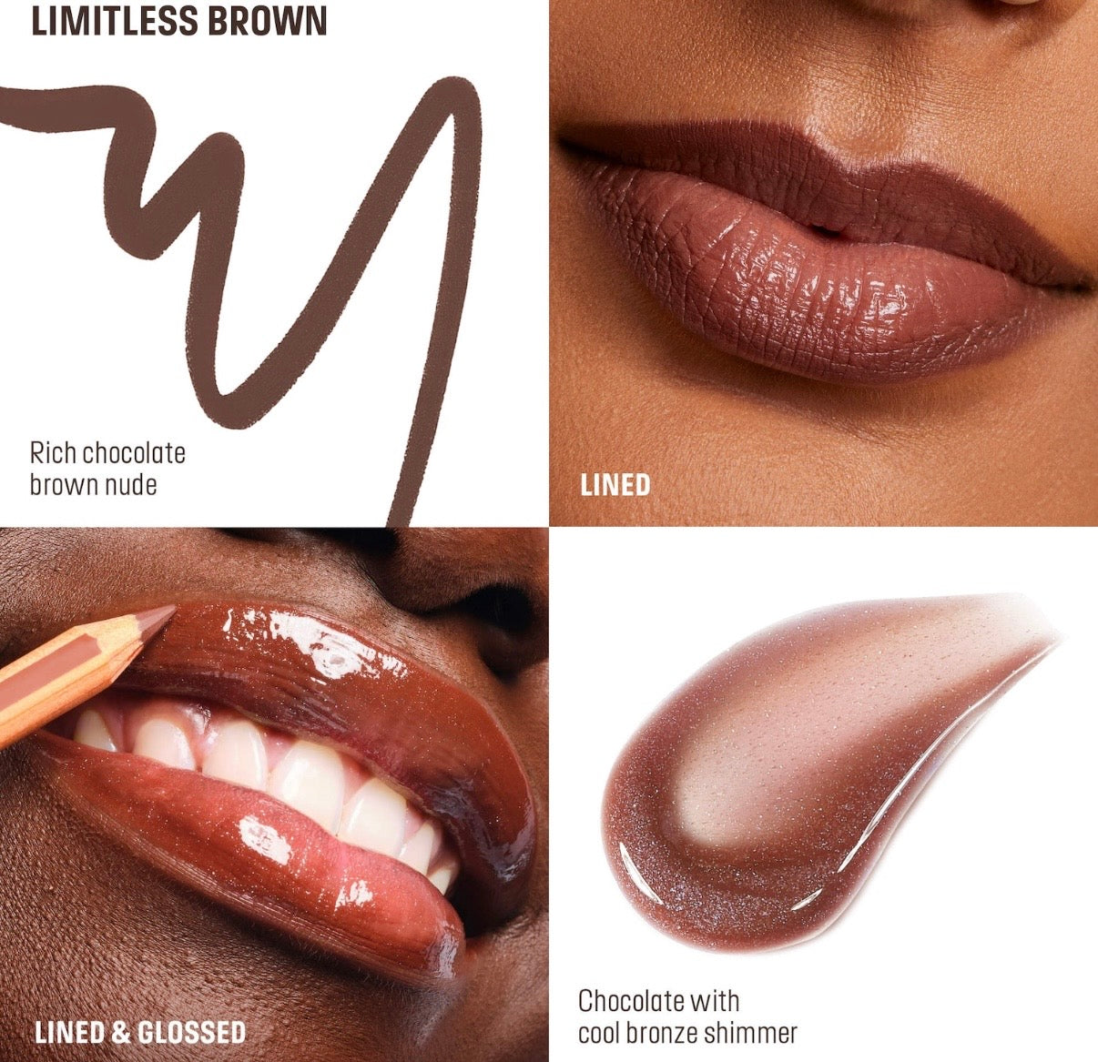 MAKE UP FOR EVER- Mini Artist Color Pencil Lip Liner & Full Size Super Boost Lip Gloss Kit