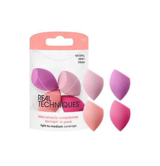 Real Techniques- Mini Miracle Complexion Sponge 4-Pack