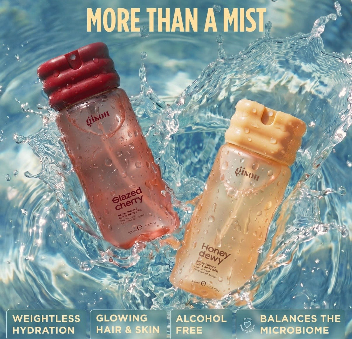 Gisou- Honey Infused Hair & Body Mist