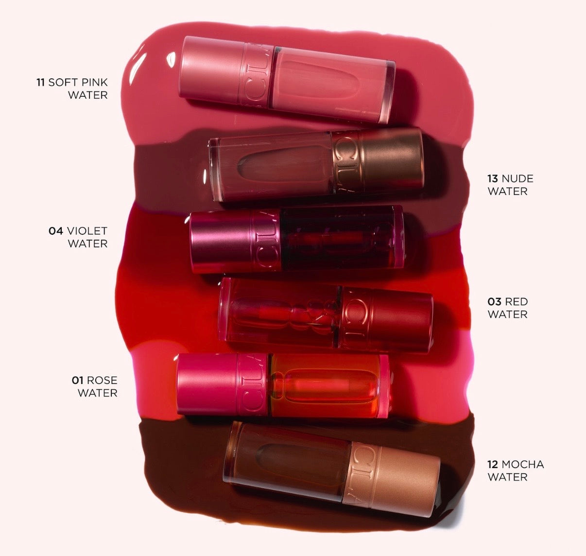 CLARINS- Hydrating Water Lip Stain Kiss-Proof & Matte Finish