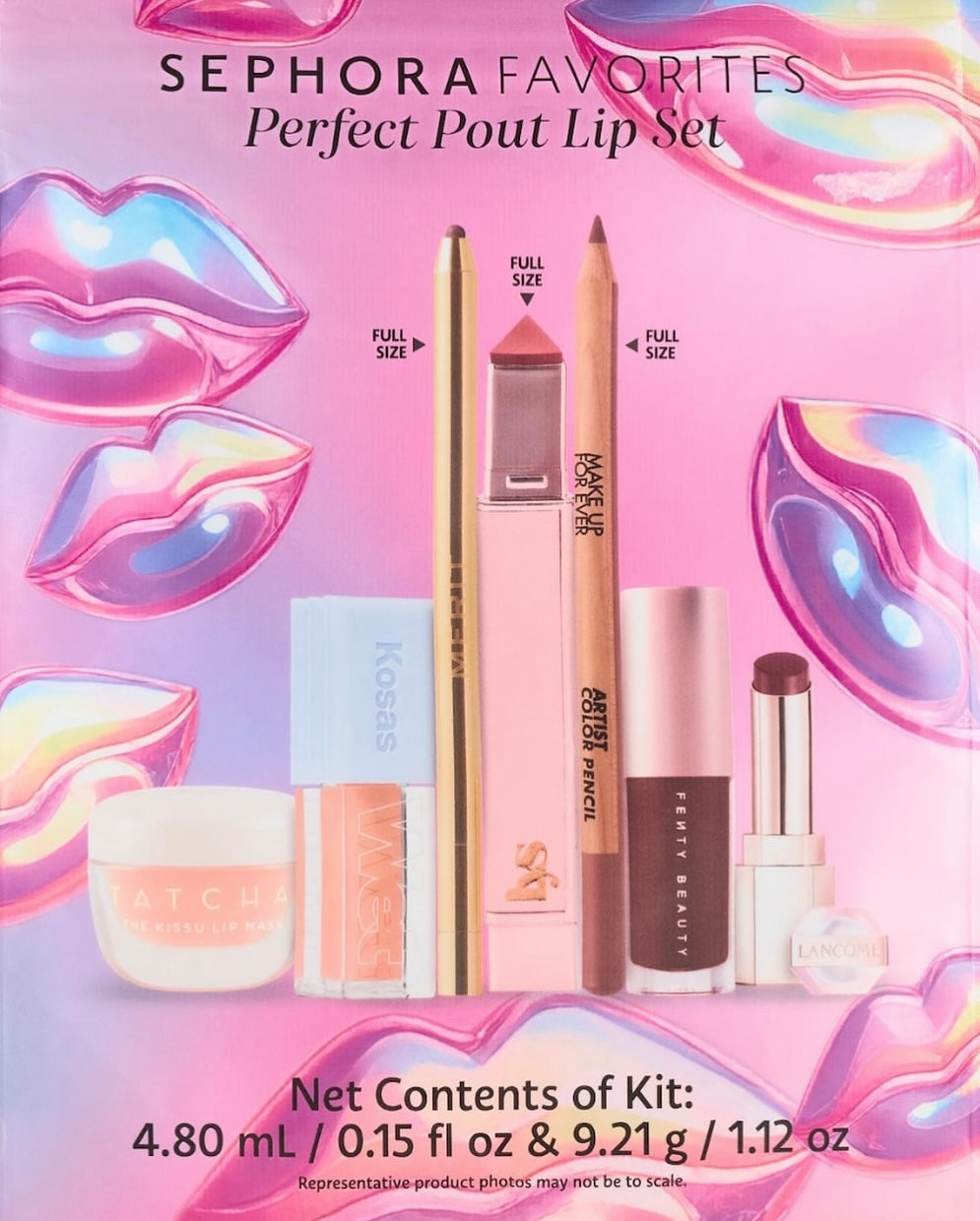 Sephora- Perfect Pout Makeup Lip Value Set
