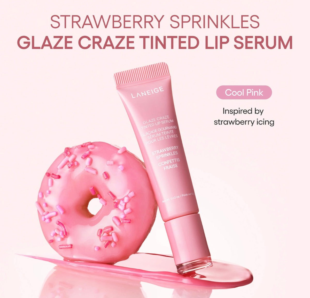 LANEIGE- Glassy Lip Minis Glaze Craze Tinted Peptide Lip Serum Set