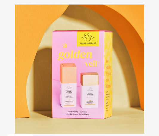 Drunk Elephant- A Golden Veil Set