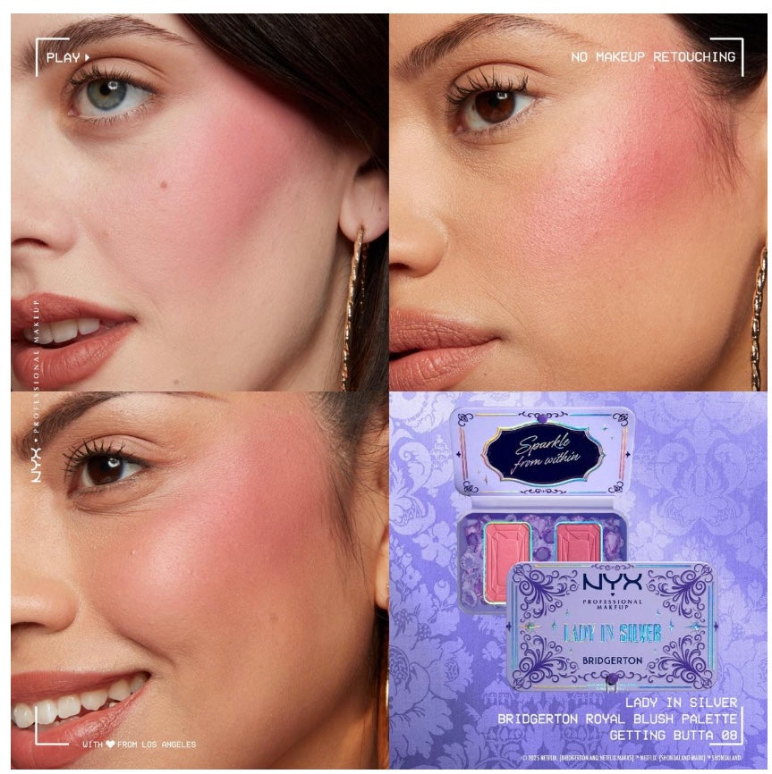 Nyx- Buttermelt Royal Blush Duo Palette