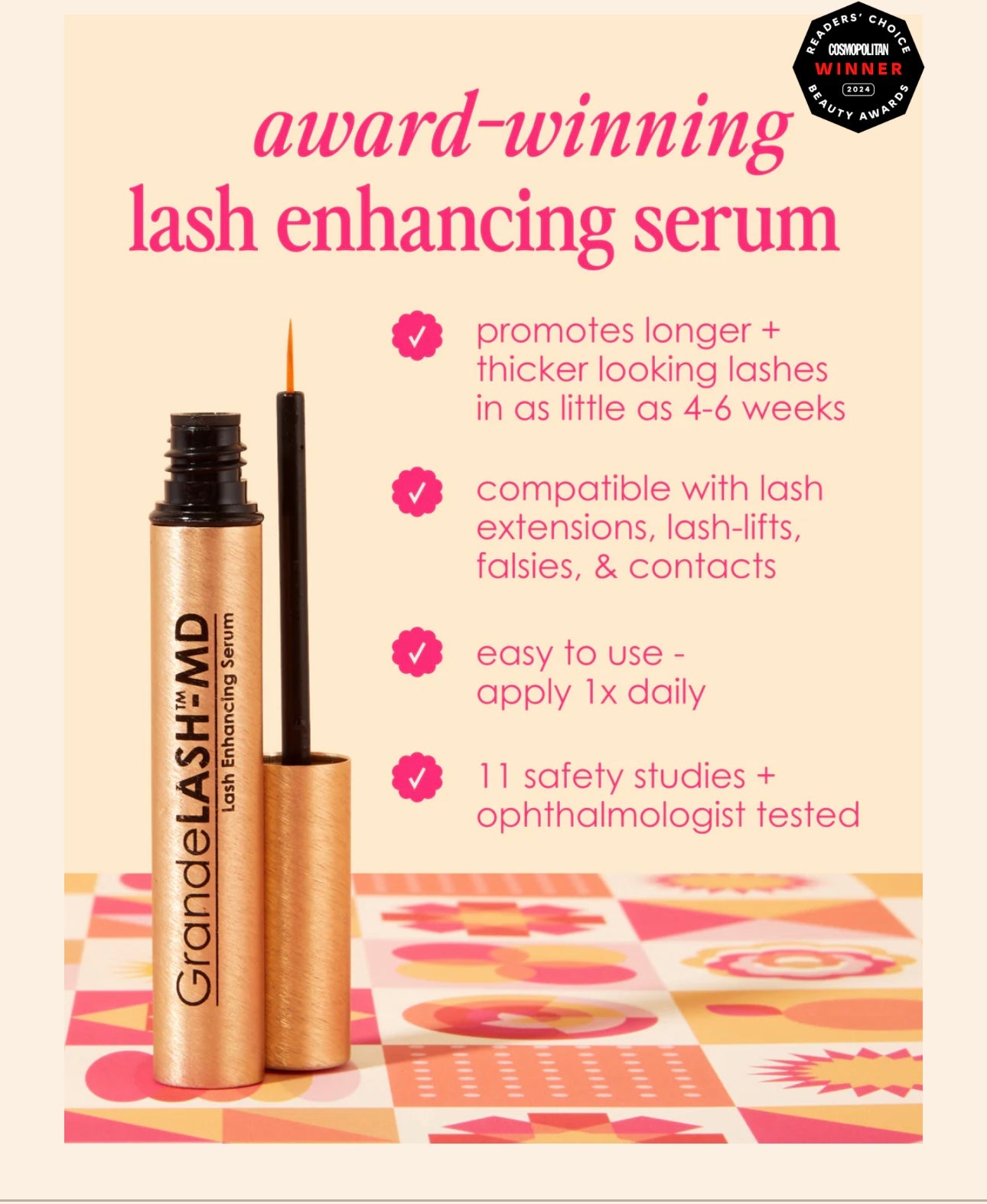 Grande Cosmetics-Lash Enhancing Serum