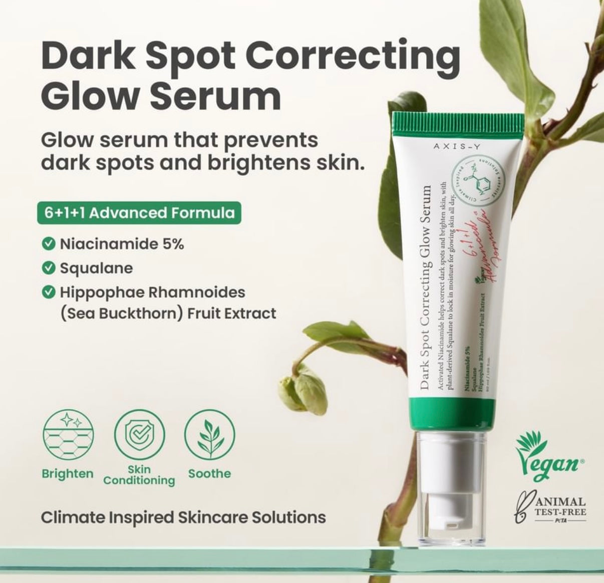 Axis-Y- Dark Spot Correcting Glow Serum