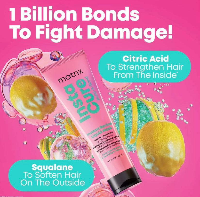 Matrix- Instacure Build A Bond Instant Revival Liquid Mask For Very Damaged Hair