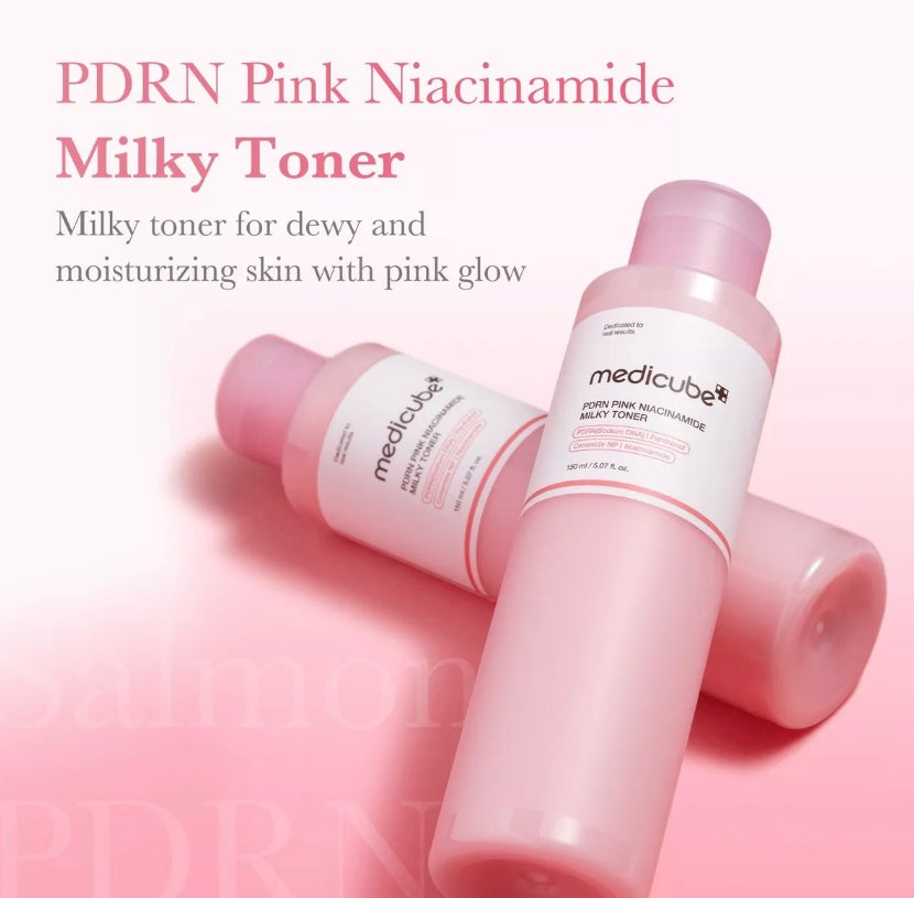 Medicube- PDRN Pink Niacinamide Milky Toner