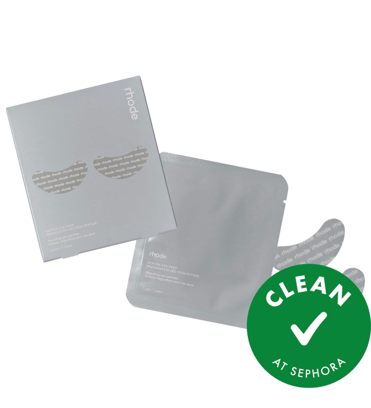 Rhode- Peptide Eye Prep Depuffing Eye Patches