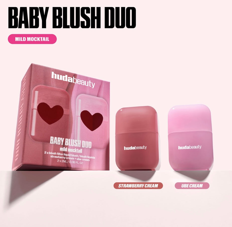 Huda Beauty- Mini Blush Mocktail Duo