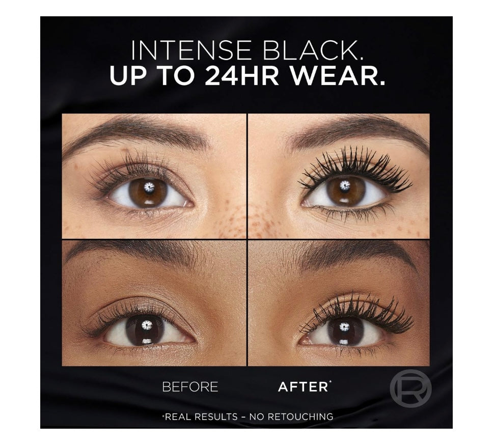 Loreal- Panorama Volumizing All Night Black 24-Hour Wear Mascara