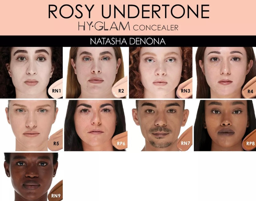 Natasha Denona- Hy-Glam Brightening & Hydrating Medium to Full Coverage Crease Proof Serum Concealer