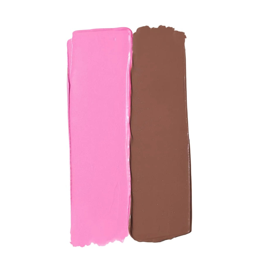 DIBS- GlowTour Duo Shimmering Blush + Contour Stick