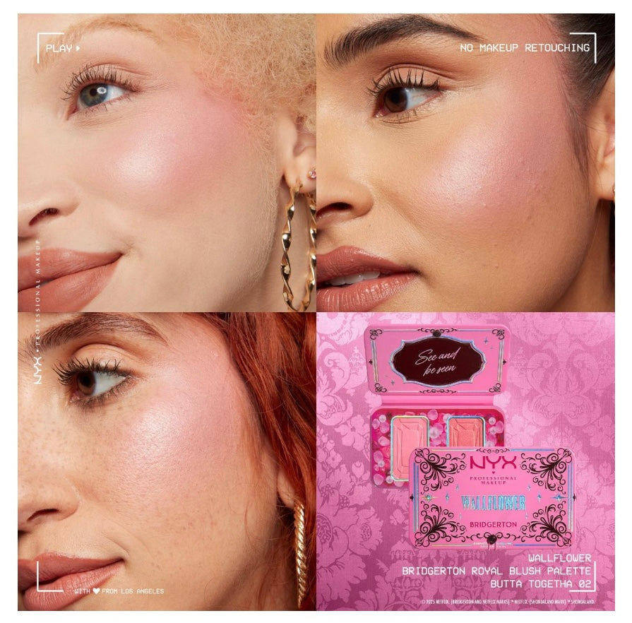 Nyx- Buttermelt Royal Blush Duo Palette