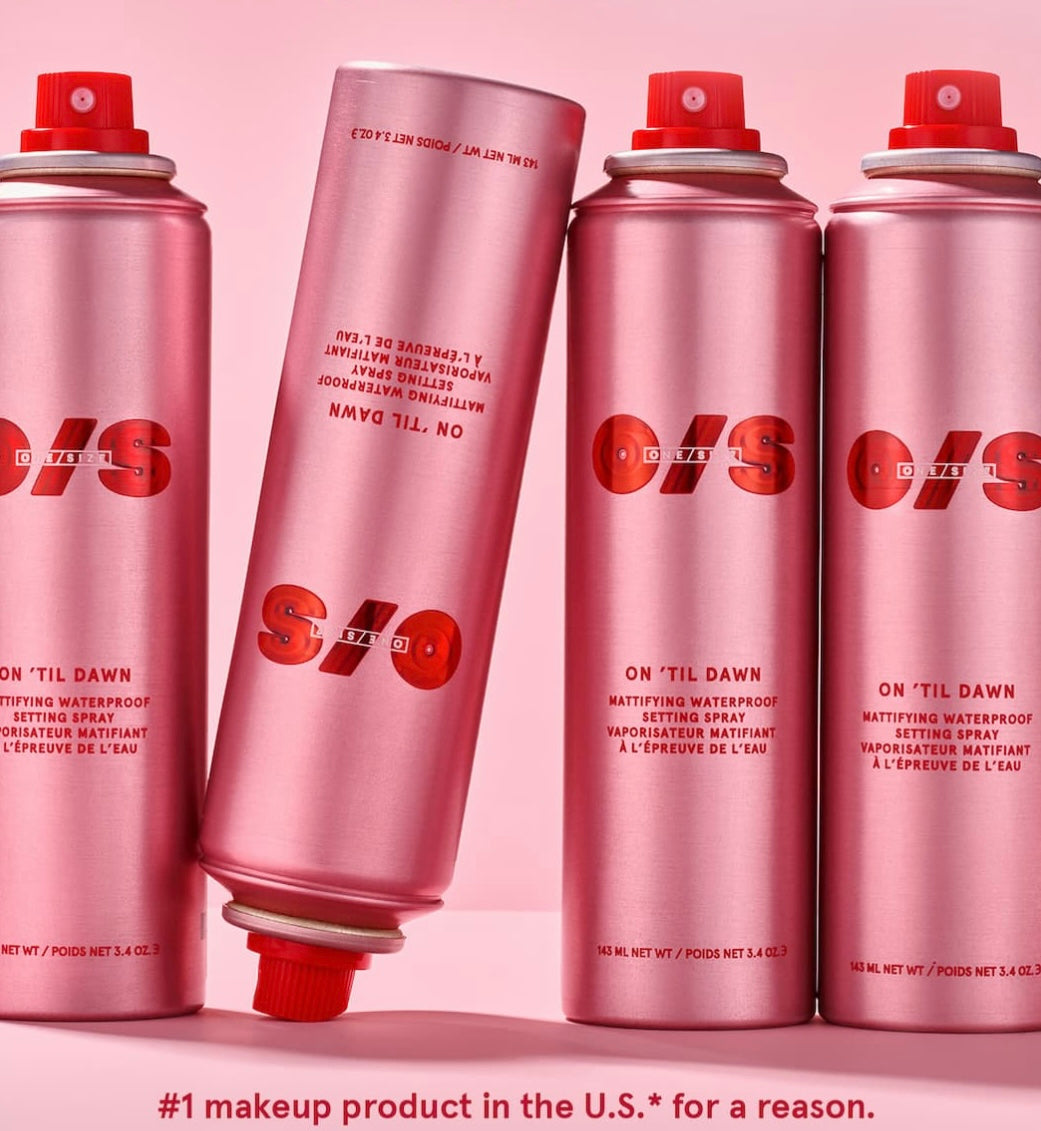ONE/SIZE- BY PATRICK STARRR
On 'Til Dawn Mattifying Waterproof Setting Spray