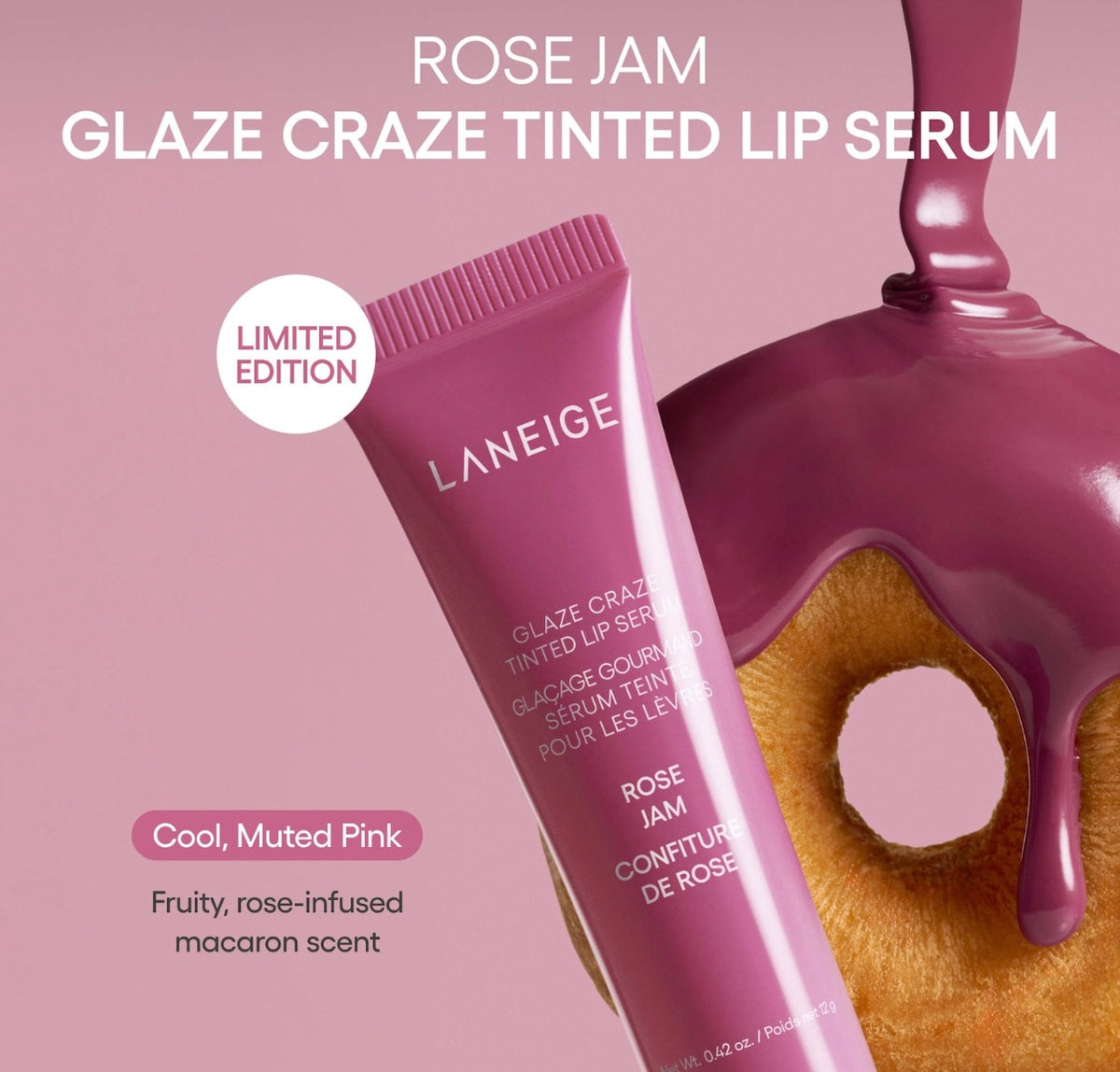 LANEIGE- Glassy Lip Minis Glaze Craze Tinted Peptide Lip Serum Set