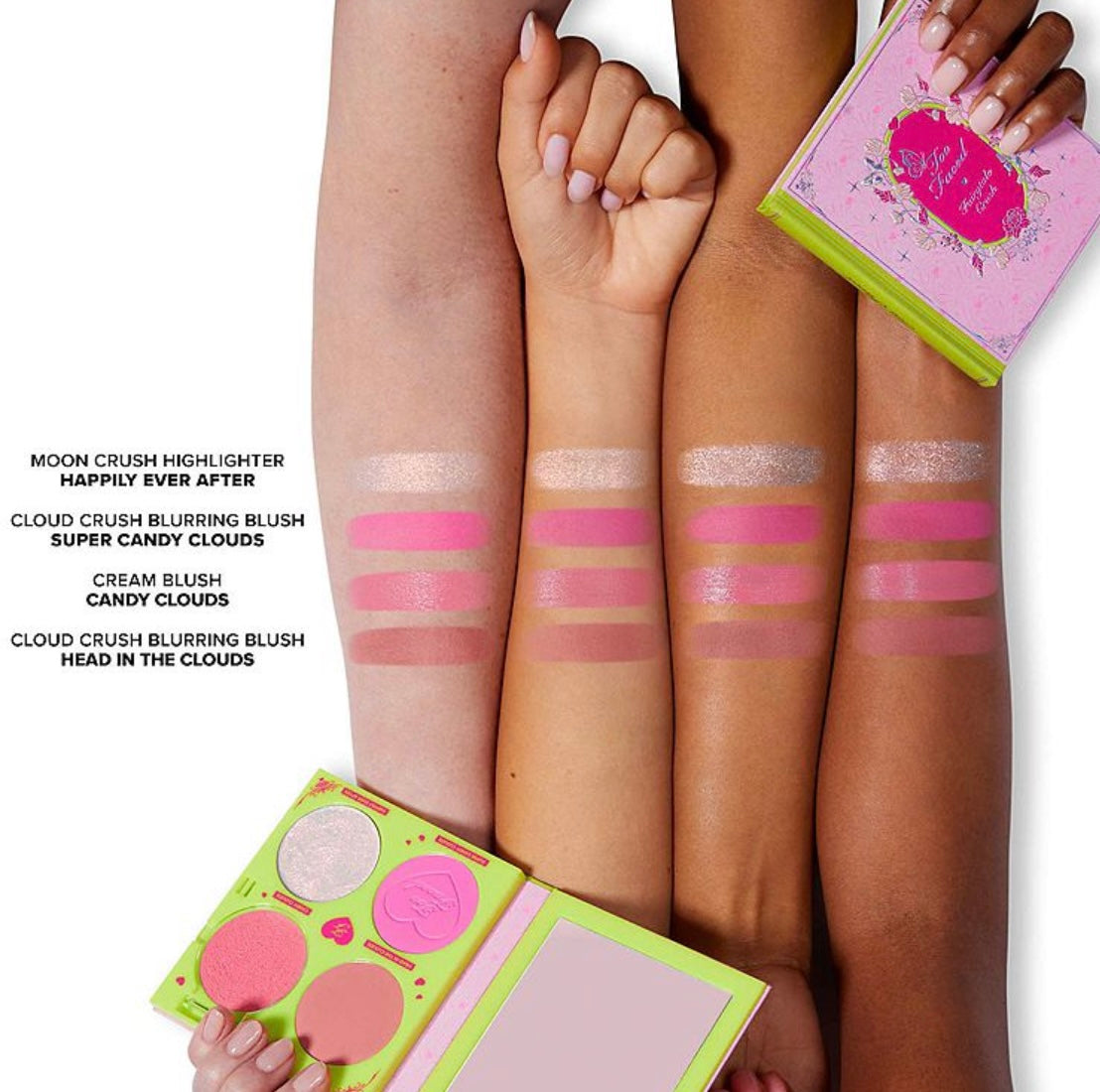 Too Faced- Fairytale Crush Blush & Highlighter Palette