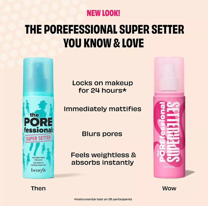 Benefit- The POREfessional: Super Setter Pore Minimizing Waterproof Setting Spray