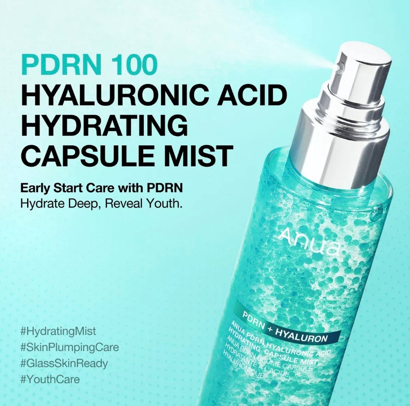 Anua- PDRN Hyaluronic Acid Hydrating Capsule Mist