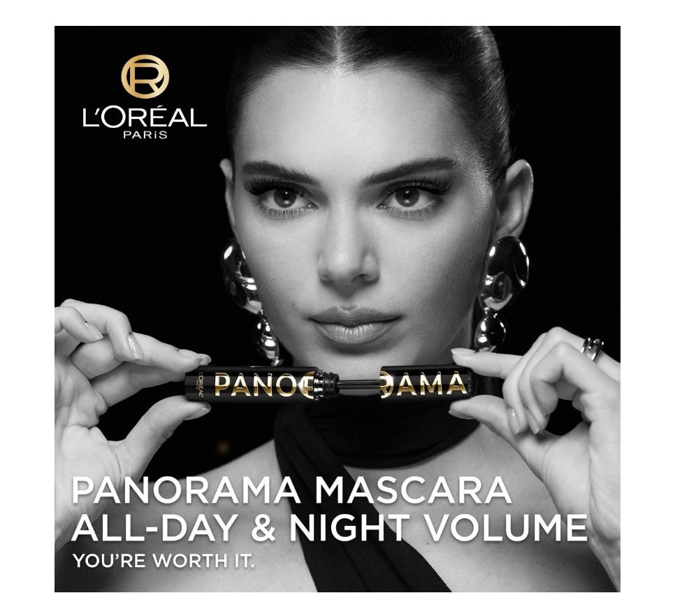 Loreal- Panorama Volumizing All Night Black 24-Hour Wear Mascara