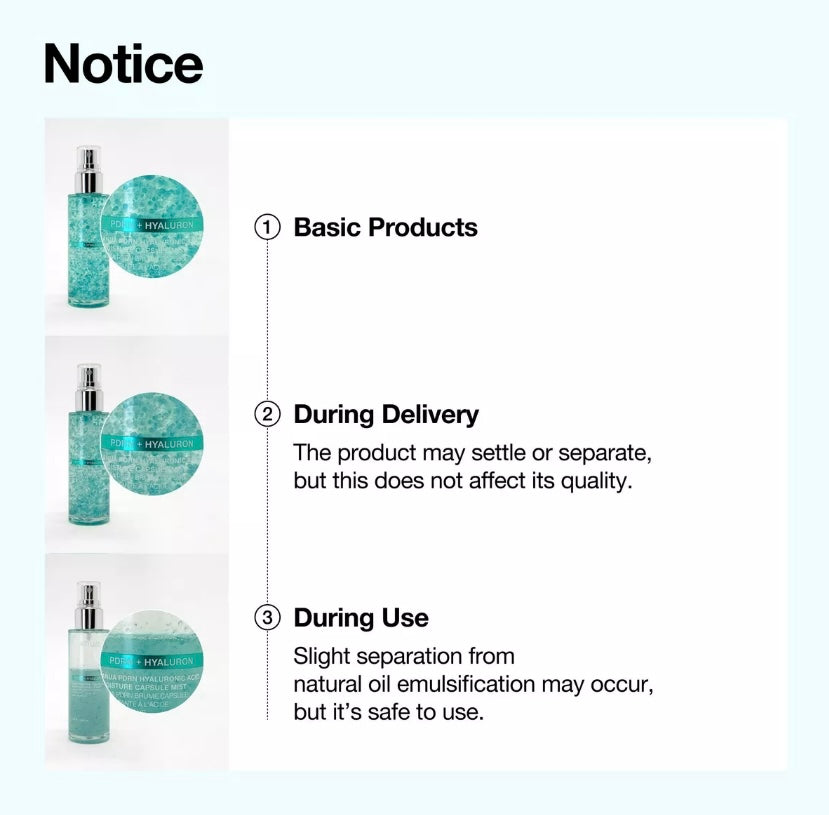 Anua- PDRN Hyaluronic Acid Hydrating Capsule Mist