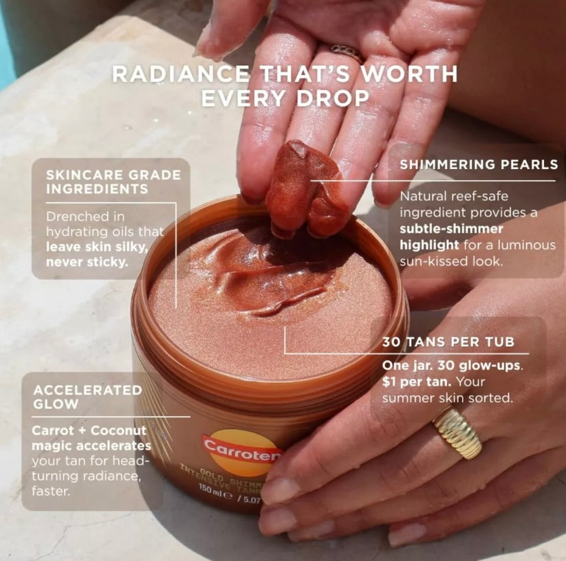 Carroten- Intensive Water Resistant Tanning Gel