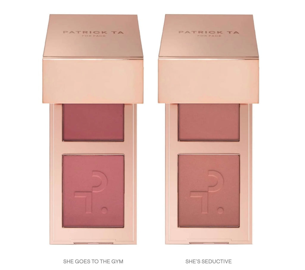 Patrick Ta- Mini Must Have Major Headlines Double Take Creme & Powder Blush Duo Set