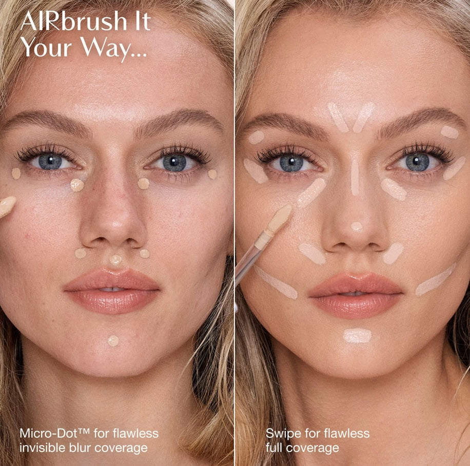 Charlotte Tilbury- Airbrush Flawless Crease Proof Long Wear Blur Concealer