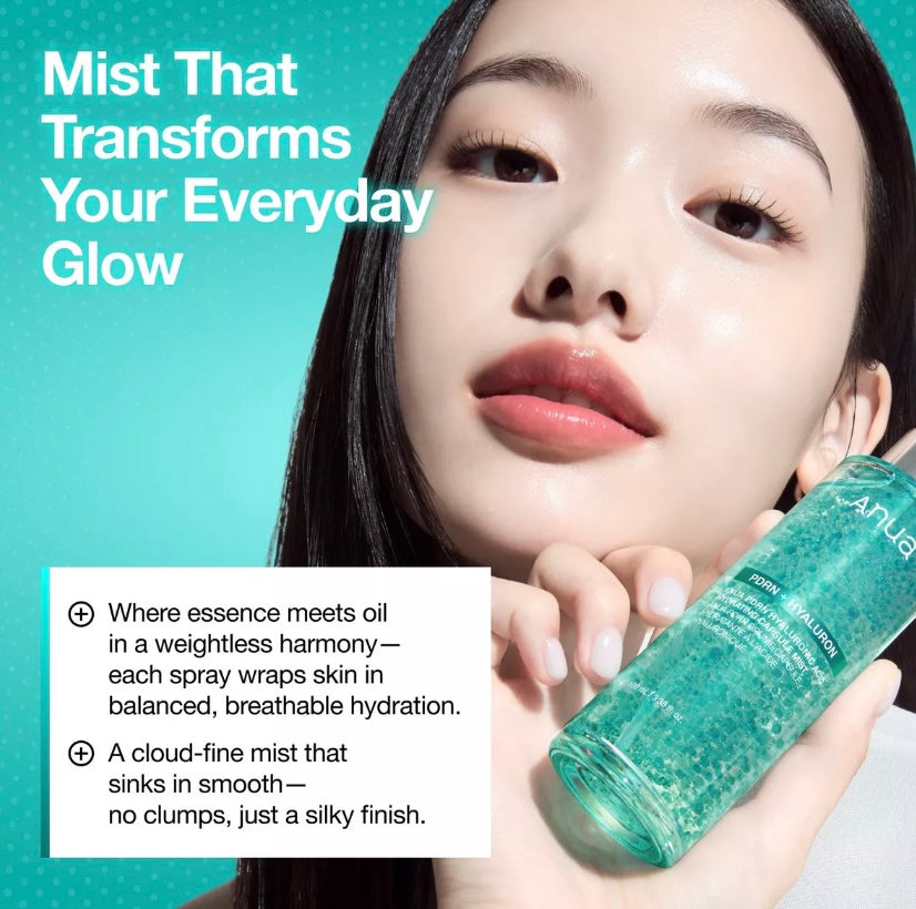 Anua- PDRN Hyaluronic Acid Hydrating Capsule Mist