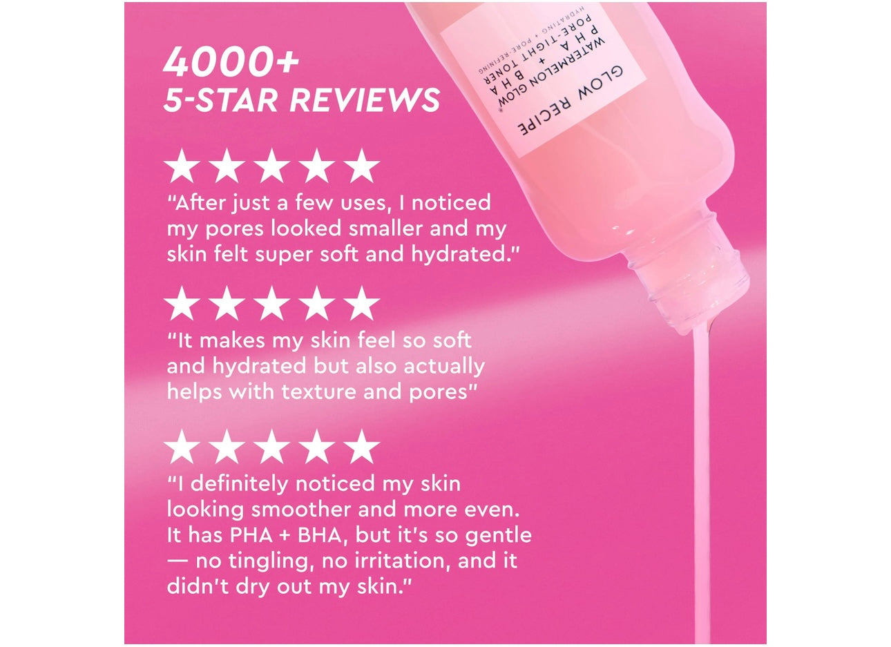 GLOW RECIPE- Mini Watermelon Glow PHA + BHA Pore-Tight Toner