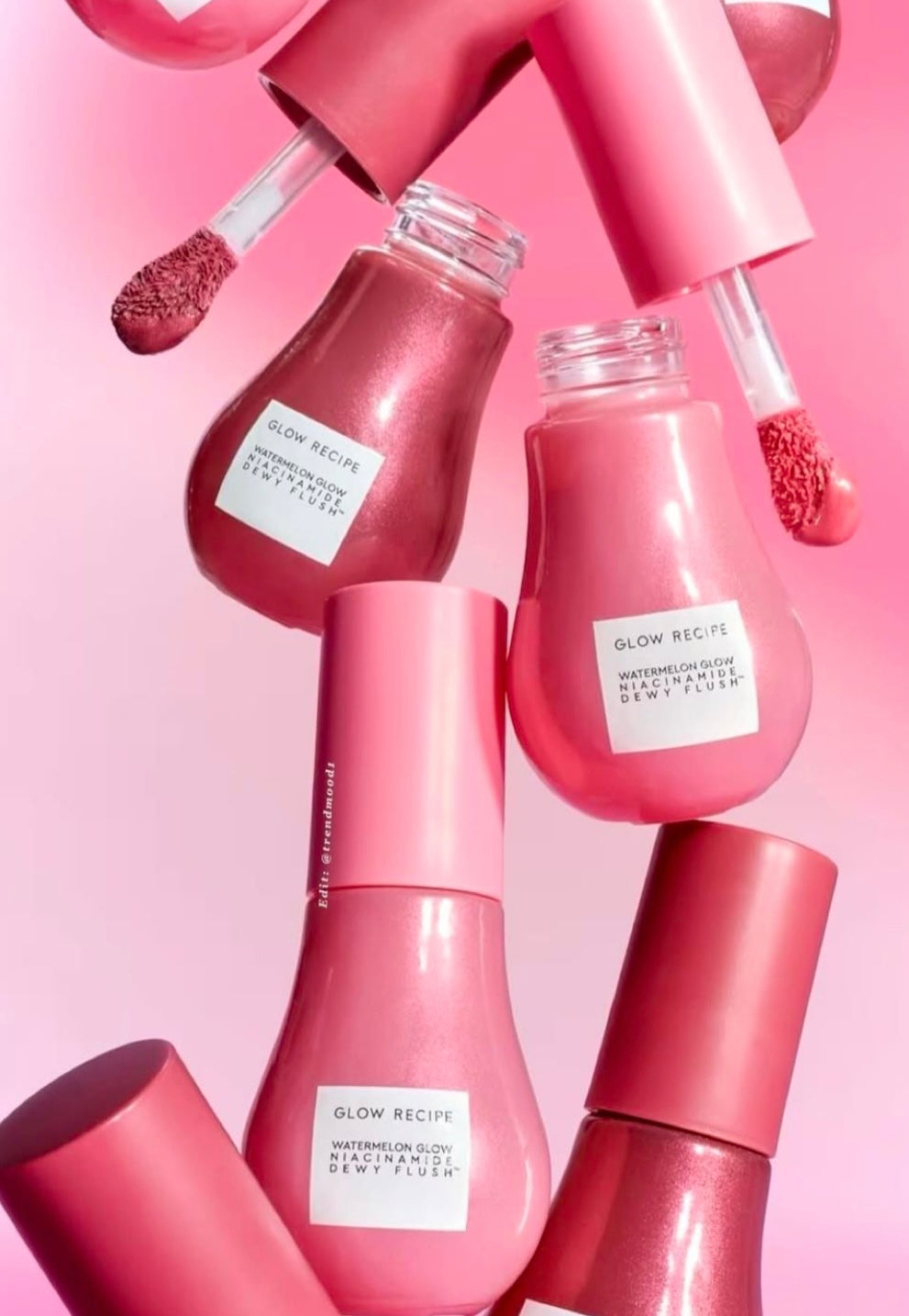 GLOW RECIPE -Watermelon Glow Niacinamide Dewy Flush -
Brightening Serum Blush