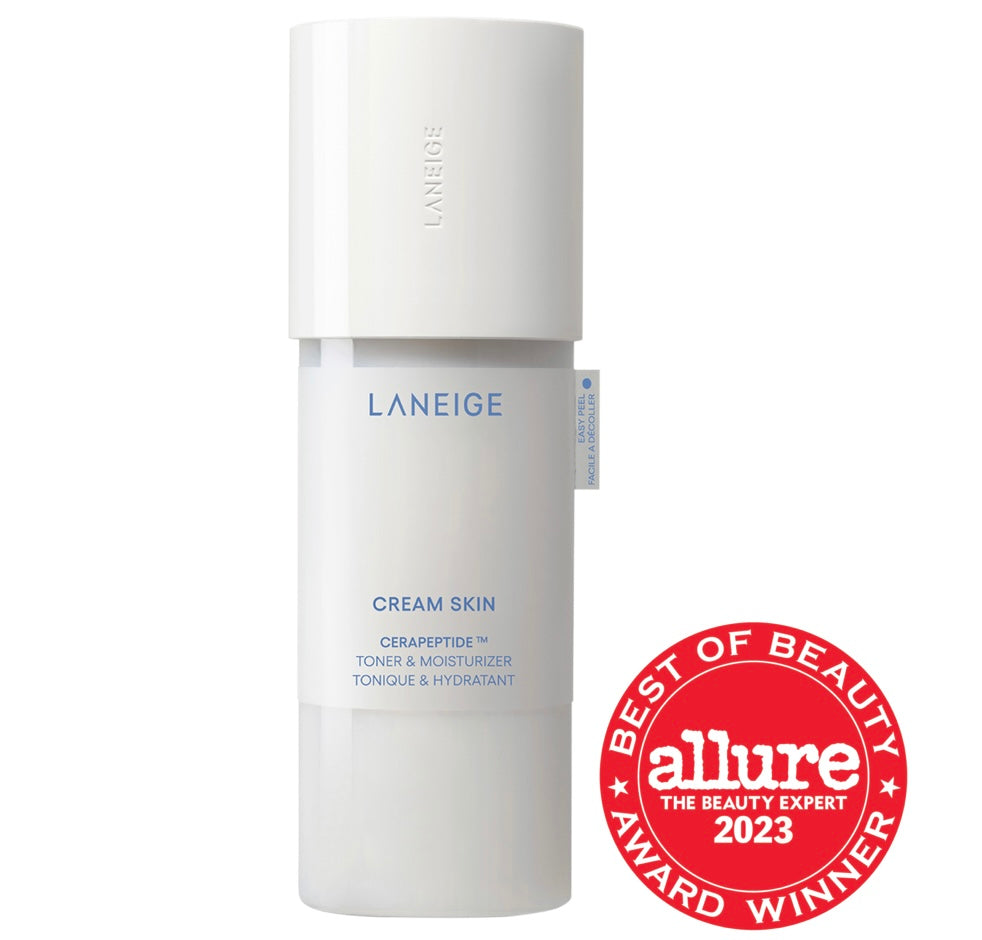 Laneige- Cream Skin Milky Toner with Ceramides & Peptides for Nourishing Hydration