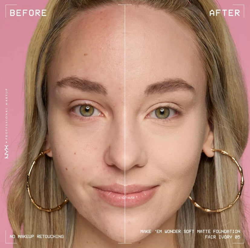 Nyx- Make ‘EM Wonder, 24HR Soft Matte Foundation