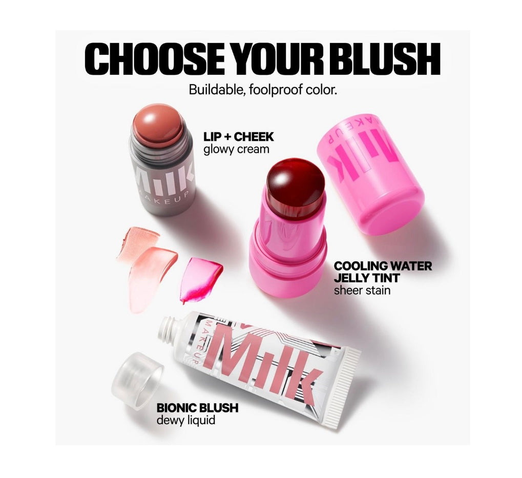 MILK- Cooling Water Jelly Tint Lip+Cheek Blush Stain