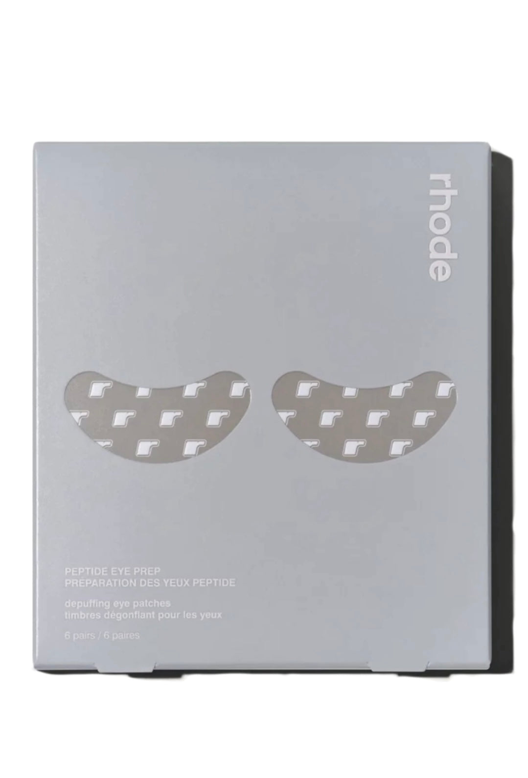 Rhode- r Logo Peptide Eye Prep Depuffing Eye Patches