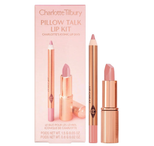 Charlotte Tilbury- Mini Pillow Talk Lipstick & Liner Set
