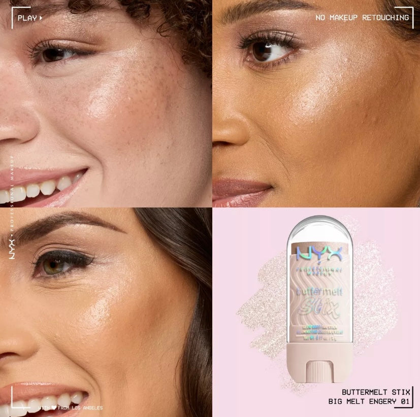 Nyx- Buttermelt Glaze Highlighter Stix