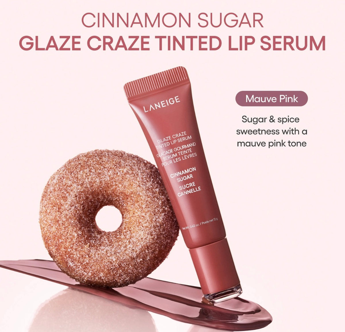 LANEIGE- Glassy Lip Minis Glaze Craze Tinted Peptide Lip Serum Set