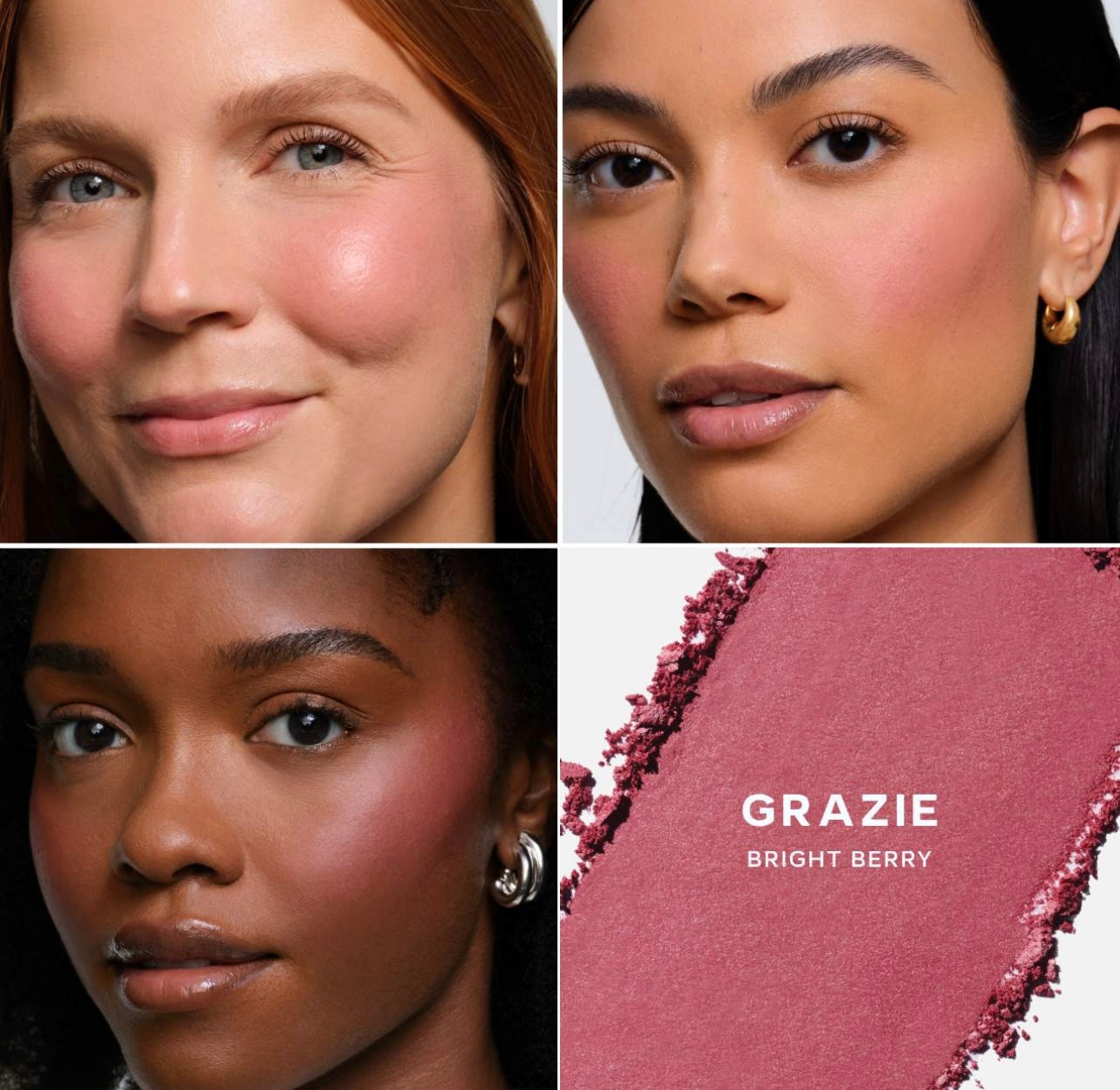 Saie- SuperSuede™ Radiant Talc-Free Baked Powder Blush