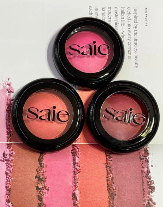 Saie- SuperSuede™ Radiant Talc-Free Baked Powder Blush