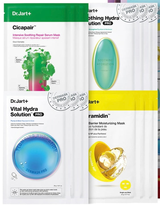 DR. JART+
Korean Sheet Mask 12 Pack Gift Set