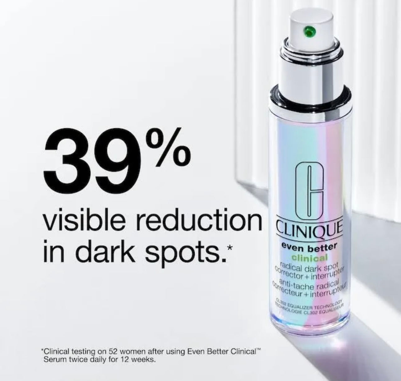 Clinique- Even Better Clinical Radical Dark Spot Corrector + Interrupter Serum