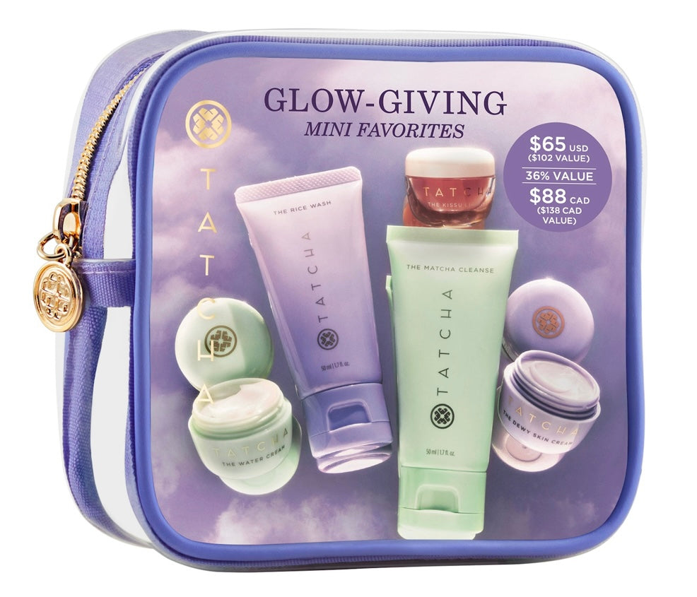TATCHA- Glow Giving Mini Favorites Set