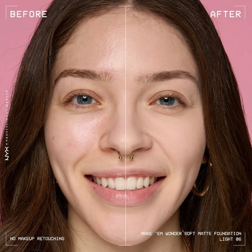 Nyx- Make ‘EM Wonder, 24HR Soft Matte Foundation